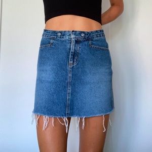 Tyte jeans skirt cutoff size 7